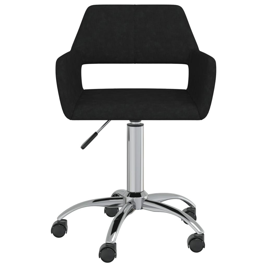 Bürostuhl Drehbar Schwarz Stoff