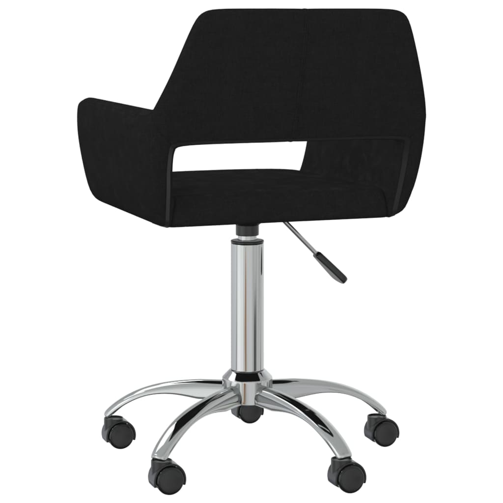 Bürostuhl Drehbar Schwarz Stoff