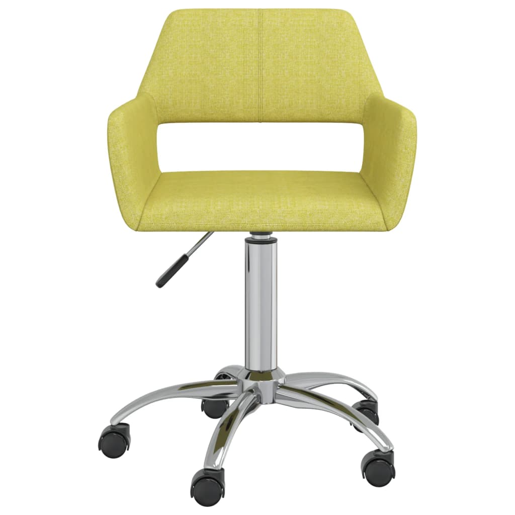 Bürostuhl Drehbar Grün Stoff