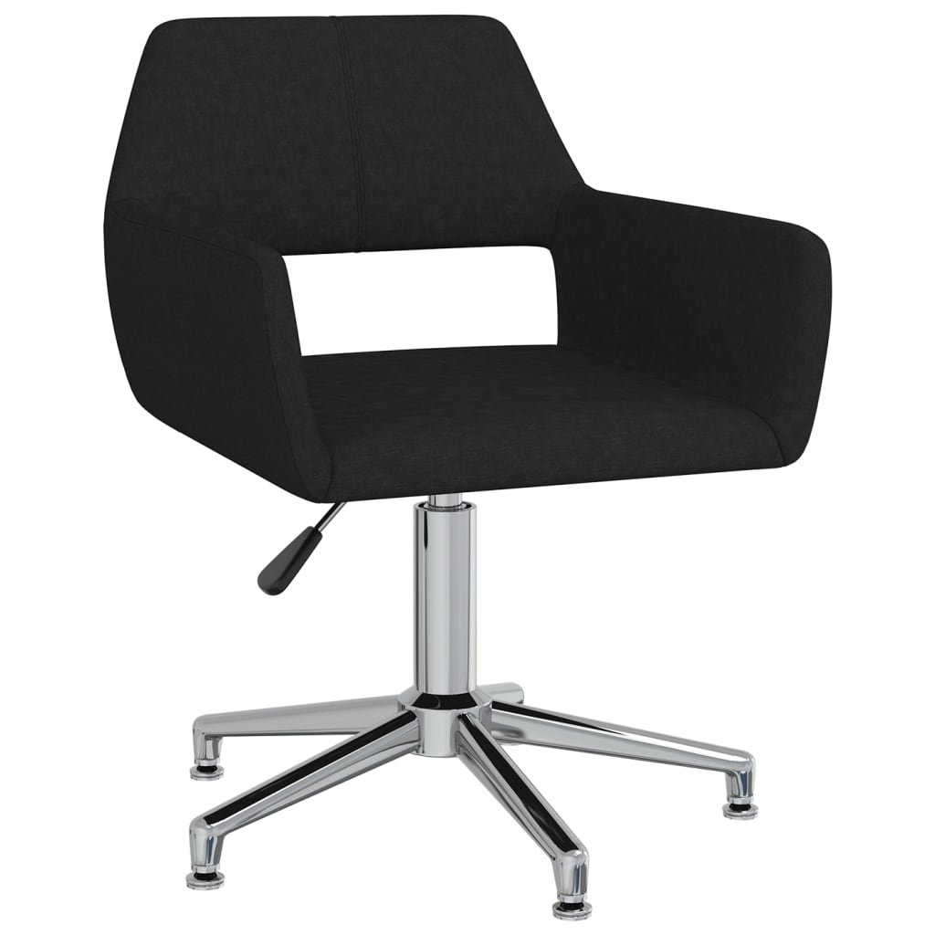 Bürostuhl Drehbar Schwarz Stoff
