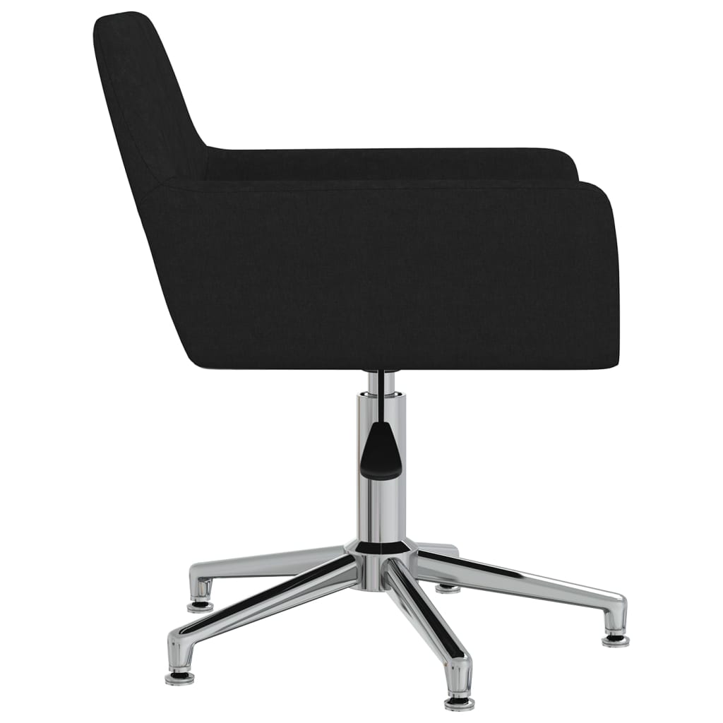 Bürostuhl Drehbar Schwarz Stoff