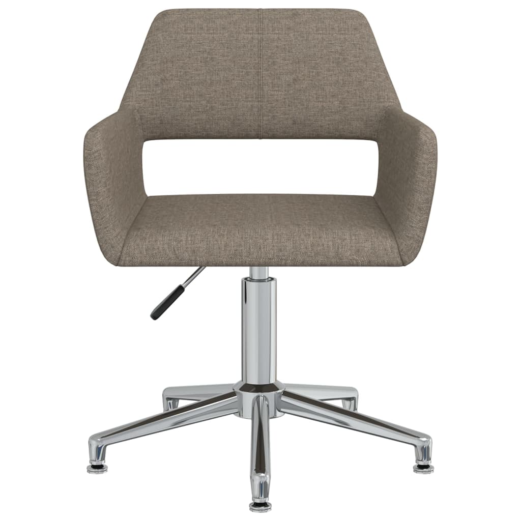 Bürostuhl Drehbar Taupe Stoff