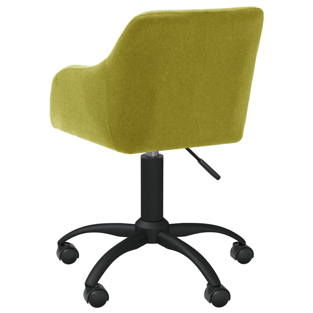 Bürostuhl Drehbar Grün Stoff