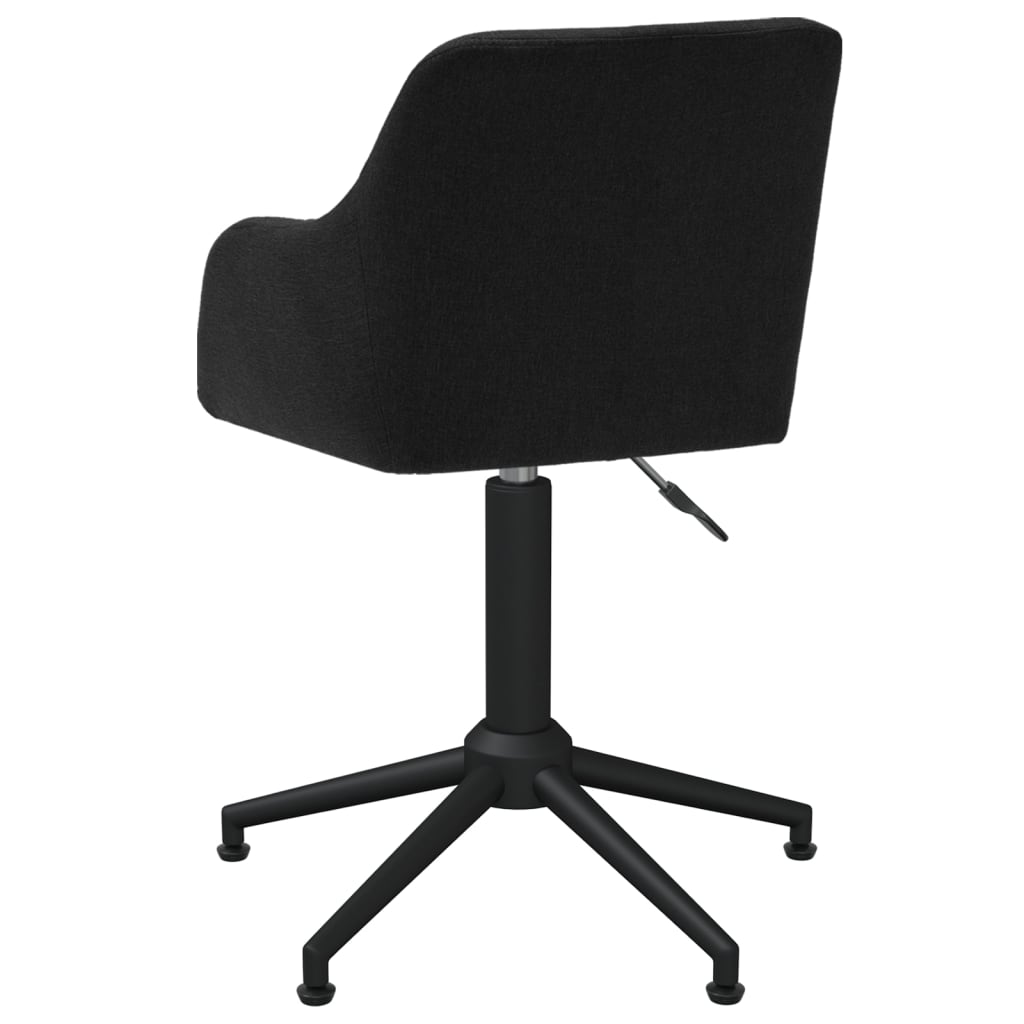 Bürostuhl Drehbar Schwarz Stoff