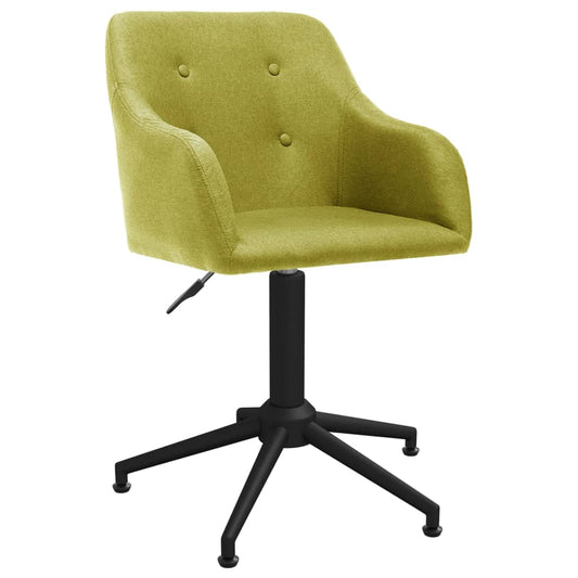Bürostuhl Drehbar Grün Stoff