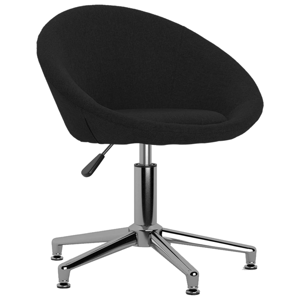 Bürostuhl Drehbar Schwarz Stoff