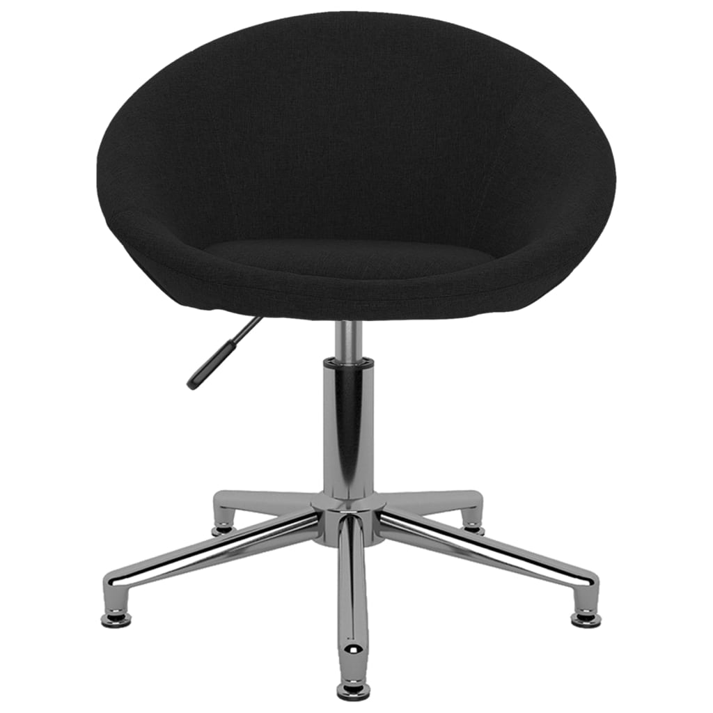 Bürostuhl Drehbar Schwarz Stoff