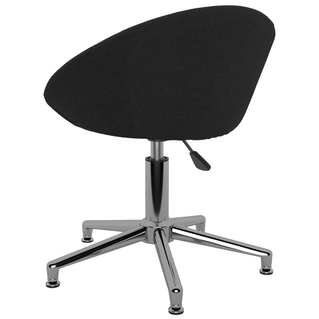 Bürostuhl Drehbar Schwarz Stoff