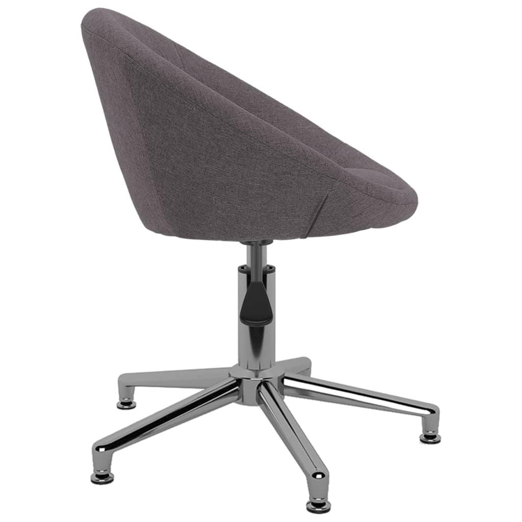 Bürostuhl Drehbar Taupe Stoff