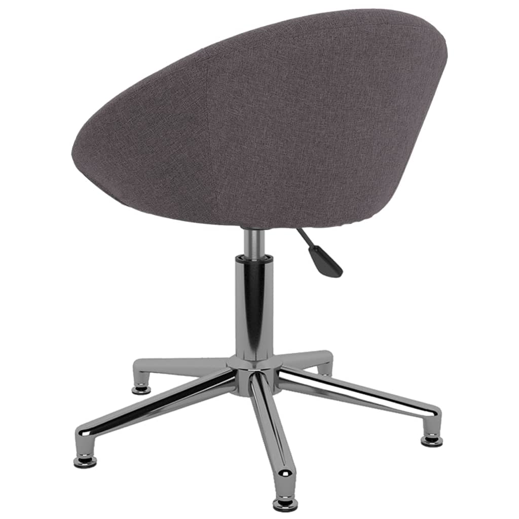Bürostuhl Drehbar Taupe Stoff