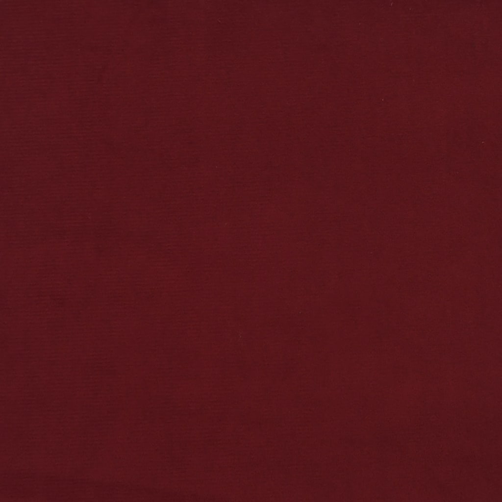 Esszimmerstühle 2 Stk. Weinrot Samt