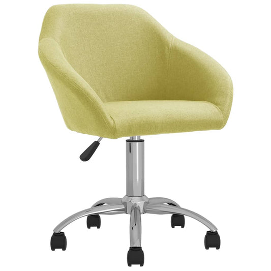 Bürostuhl Drehbar Grün Stoff