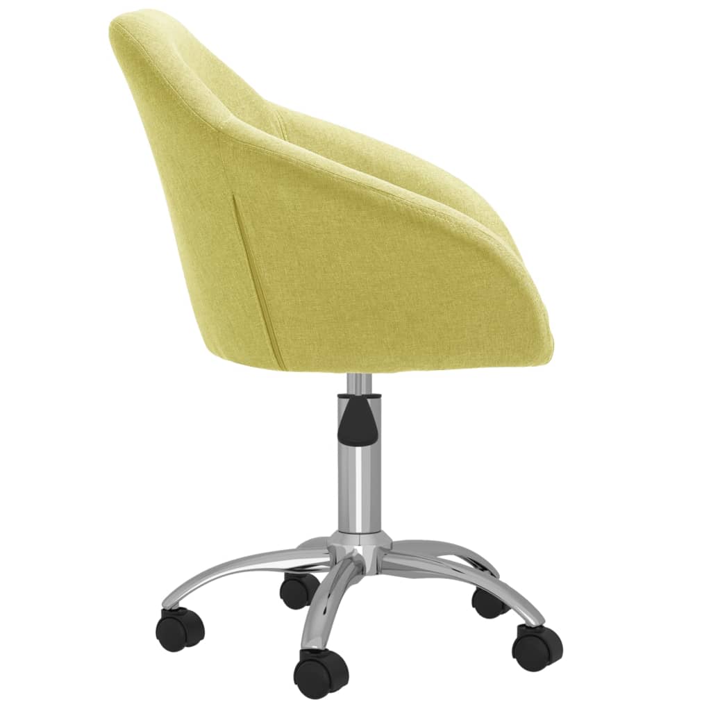 Bürostuhl Drehbar Grün Stoff