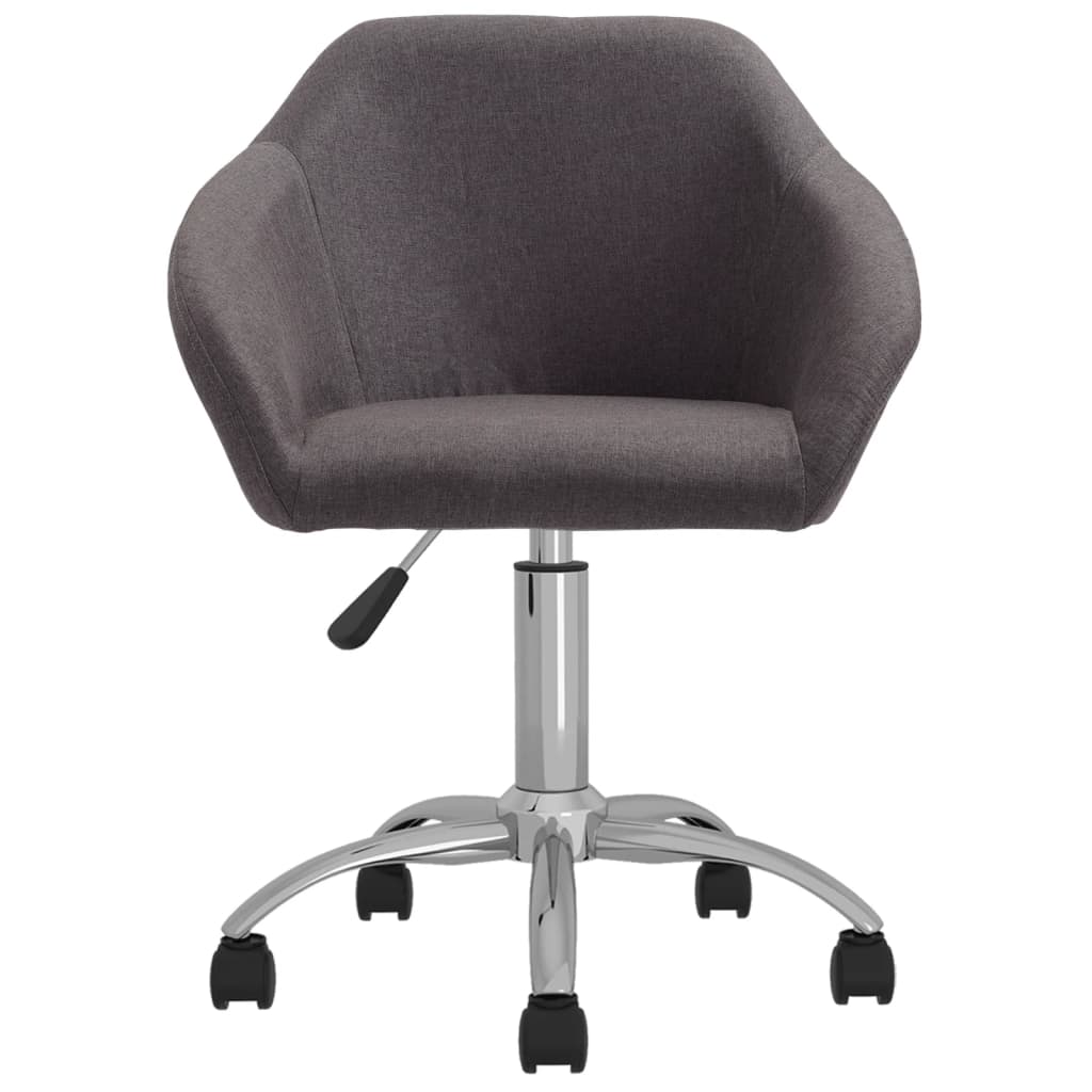 Bürostuhl Drehbar Taupe Stoff