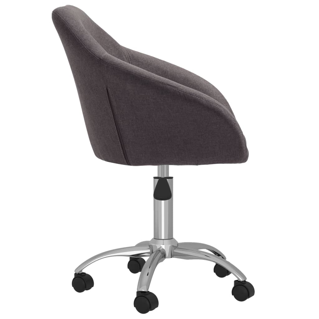 Bürostuhl Drehbar Taupe Stoff