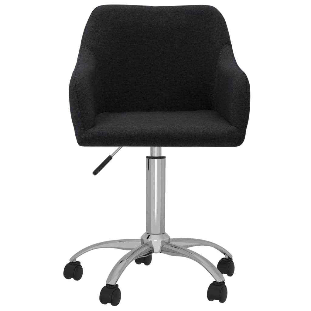 Bürostuhl Drehbar Schwarz Stoff