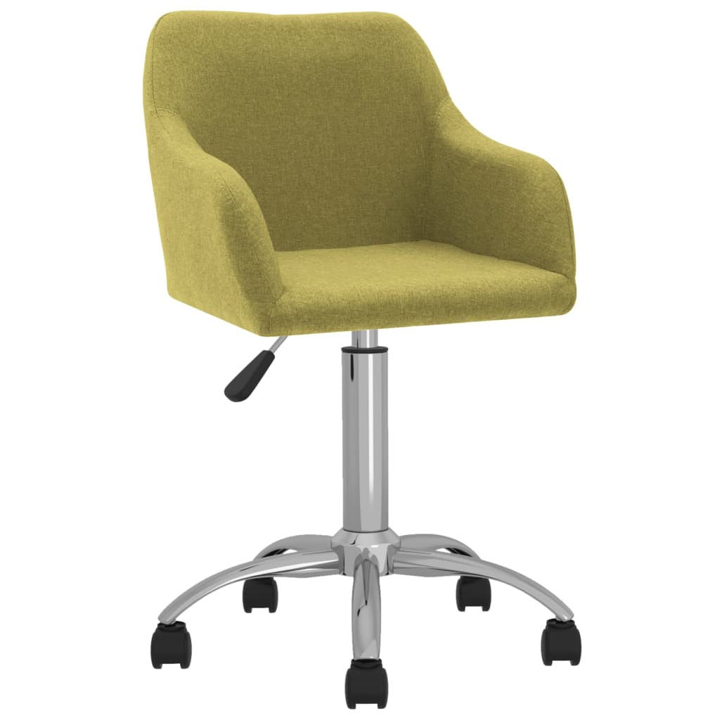 Bürostuhl Drehbar Grün Stoff