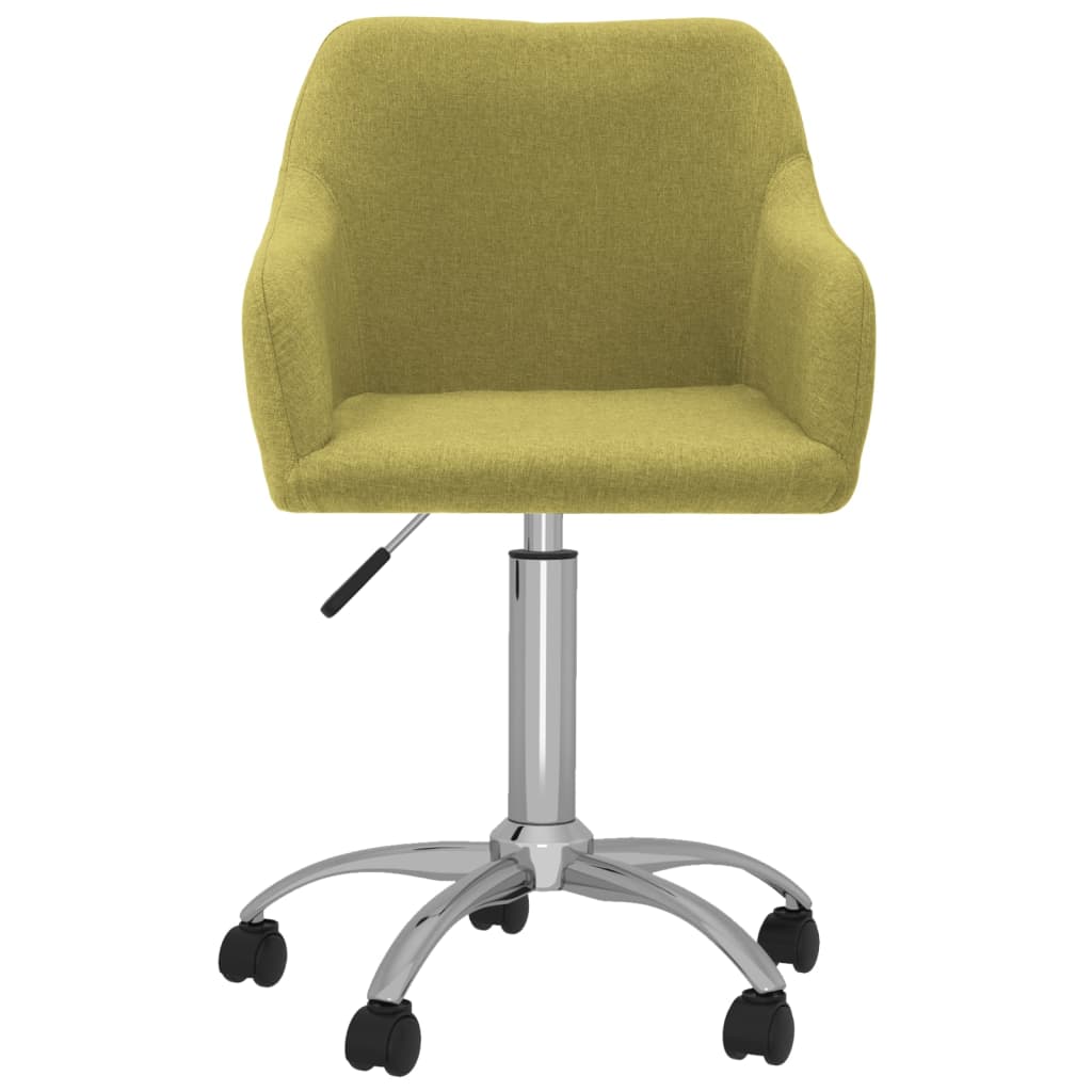 Bürostuhl Drehbar Grün Stoff