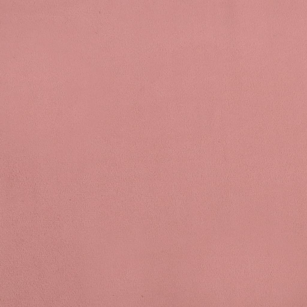 Bürostuhl Drehbar Rosa Samt
