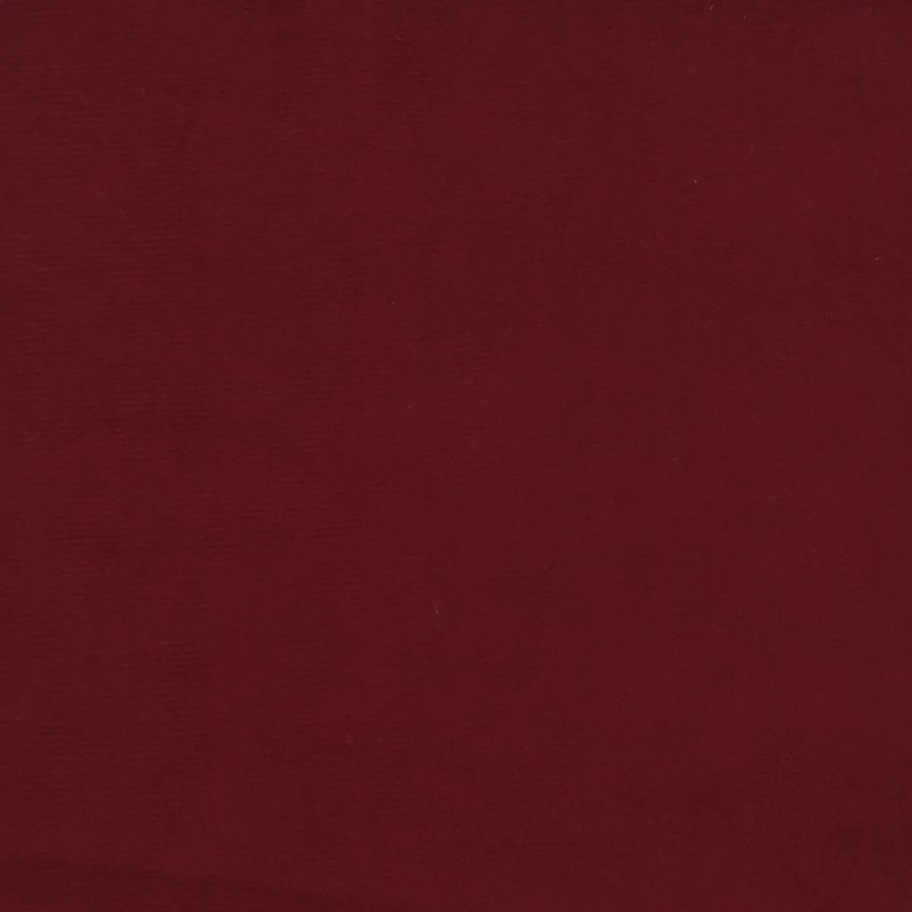 Esszimmerstühle 2 Stk. Weinrot Samt