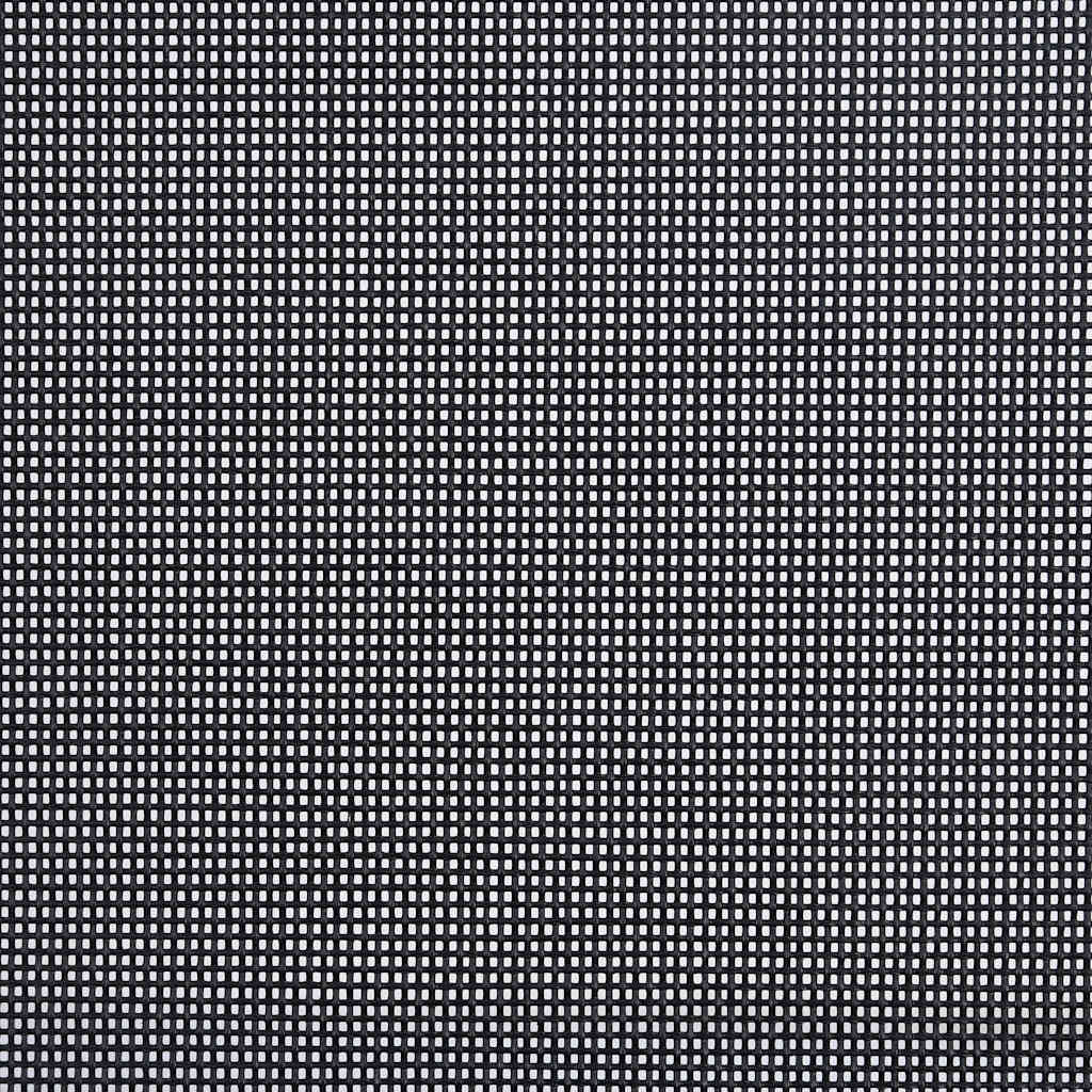 5-tlg. Garten-Essgruppe Aluminium Silbern und Schwarz