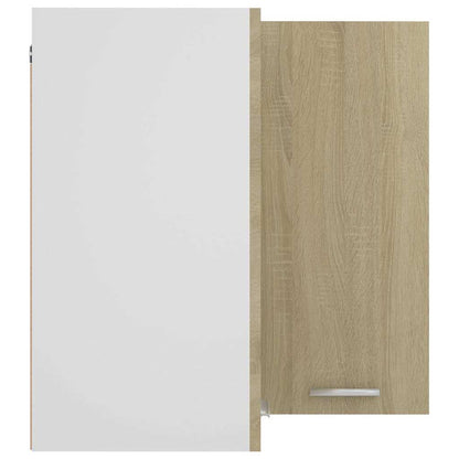 Eckhängeschrank Lyon Sonoma-Eiche 57x57x60 cm Holzwerkstoff