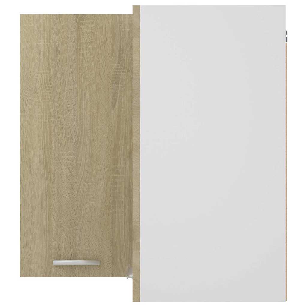 Eckhängeschrank Lyon Sonoma-Eiche 57x57x60 cm Holzwerkstoff