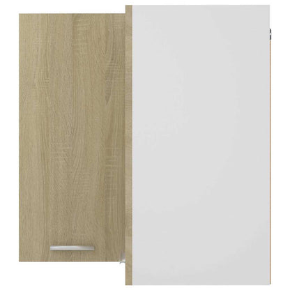 Eckhängeschrank Lyon Sonoma-Eiche 57x57x60 cm Holzwerkstoff