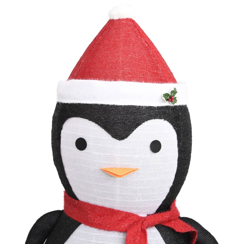 Weihnachtsdekoration Pinguin-Figur LED Luxus-Gewebe 180 cm