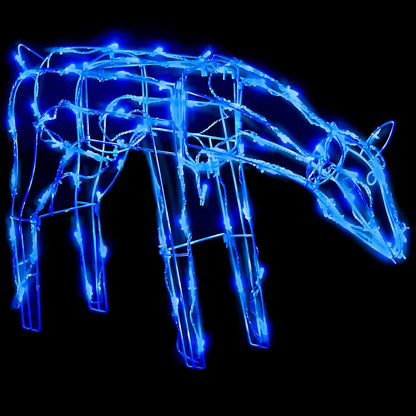 3-tlg. LED-Rentiere Set Weihnachtsdeko 229 LEDs