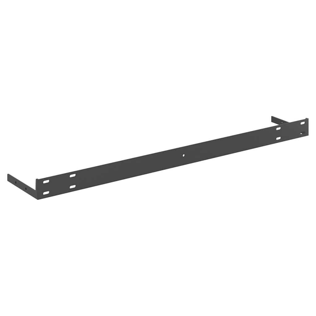 Schweberegale 4 Stk. Eiche und Weiß 90x23,5x3,8 cm MDF