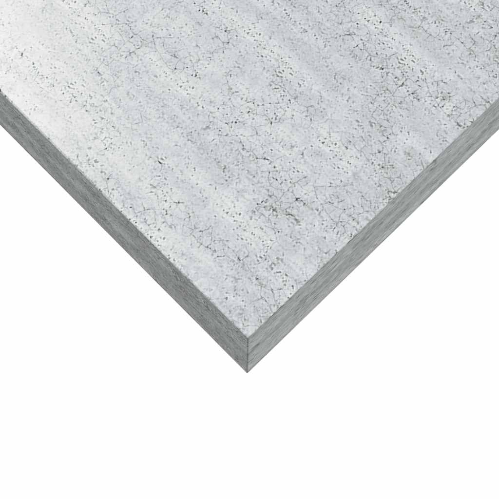 Schweberegale 2 Stk. Betongrau 23x23,5x3,8 cm MDF