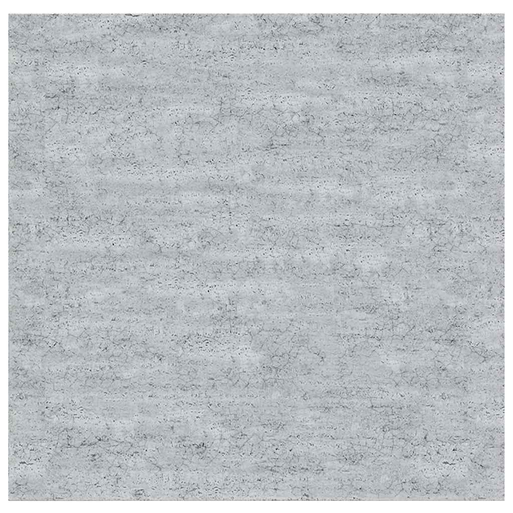 Schweberegale 2 Stk. Betongrau 23x23,5x3,8 cm MDF