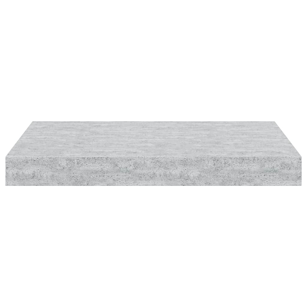 Schweberegal Betongrau 40x23x3,8 cm MDF