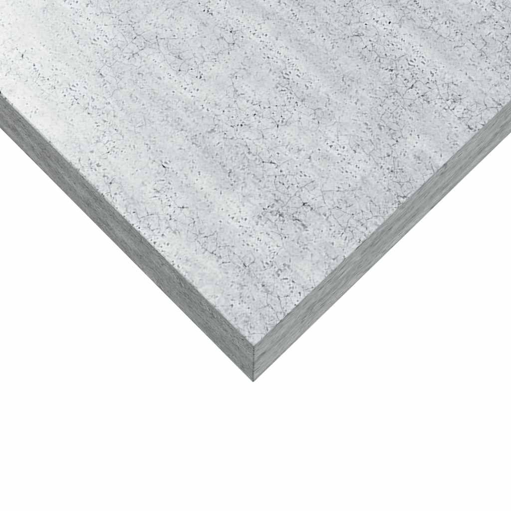 Schweberegale 4 Stk. Betongrau 40x23,5x3,8 cm MDF