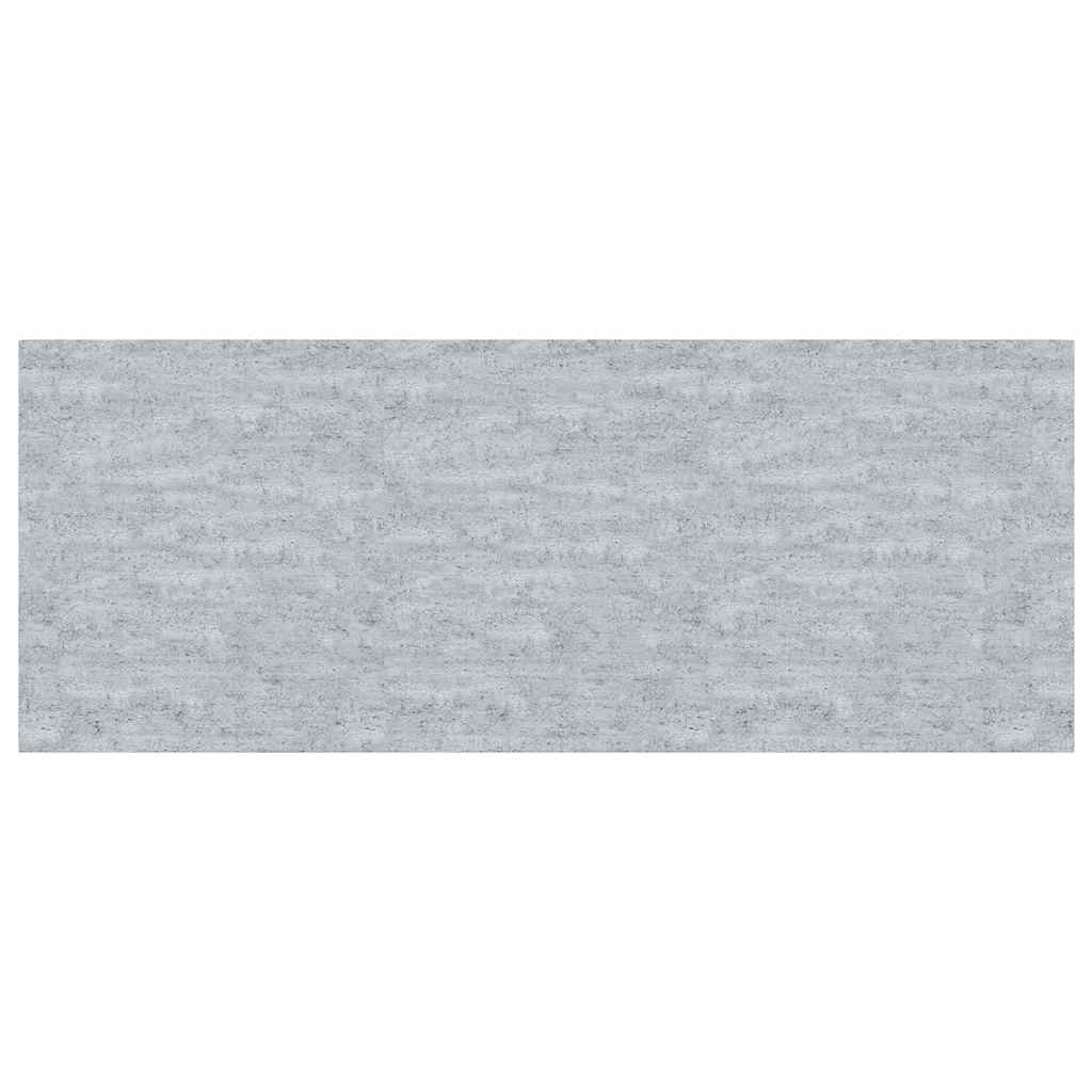 Schweberegale 2 Stk. Betongrau 60x23,5x3,8 cm MDF