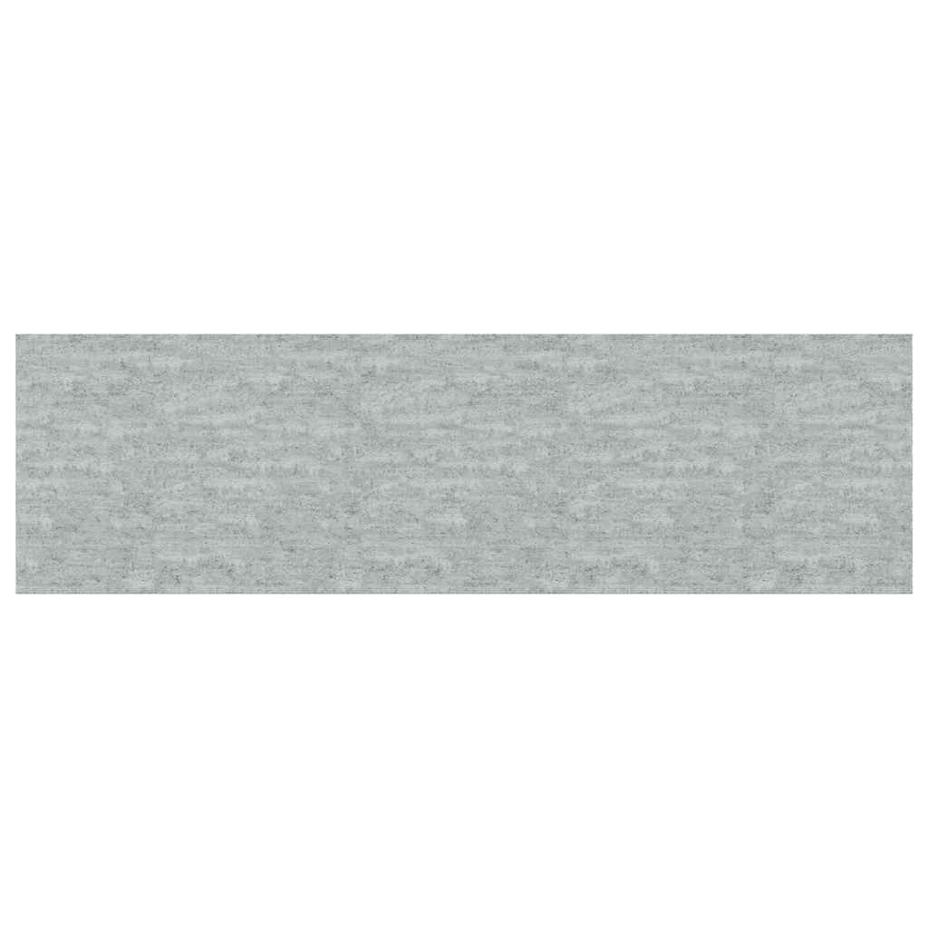 Schweberegale 4 Stk. Betongrau 80x23,5x3,8 cm MDF