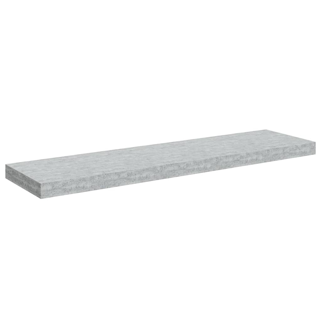 Schweberegal Betongrau 90x23,5x3,8 cm MDF