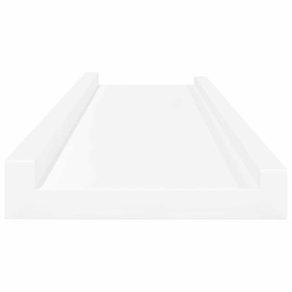 Wandregale 4 Stk. Weiß 80x9x3 cm