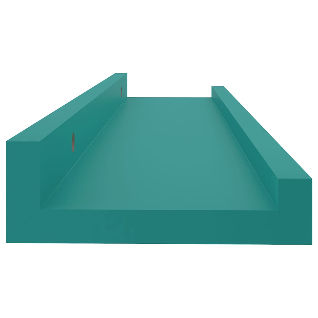 Wandregale 4 Stk. Blau 40x9x3 cm