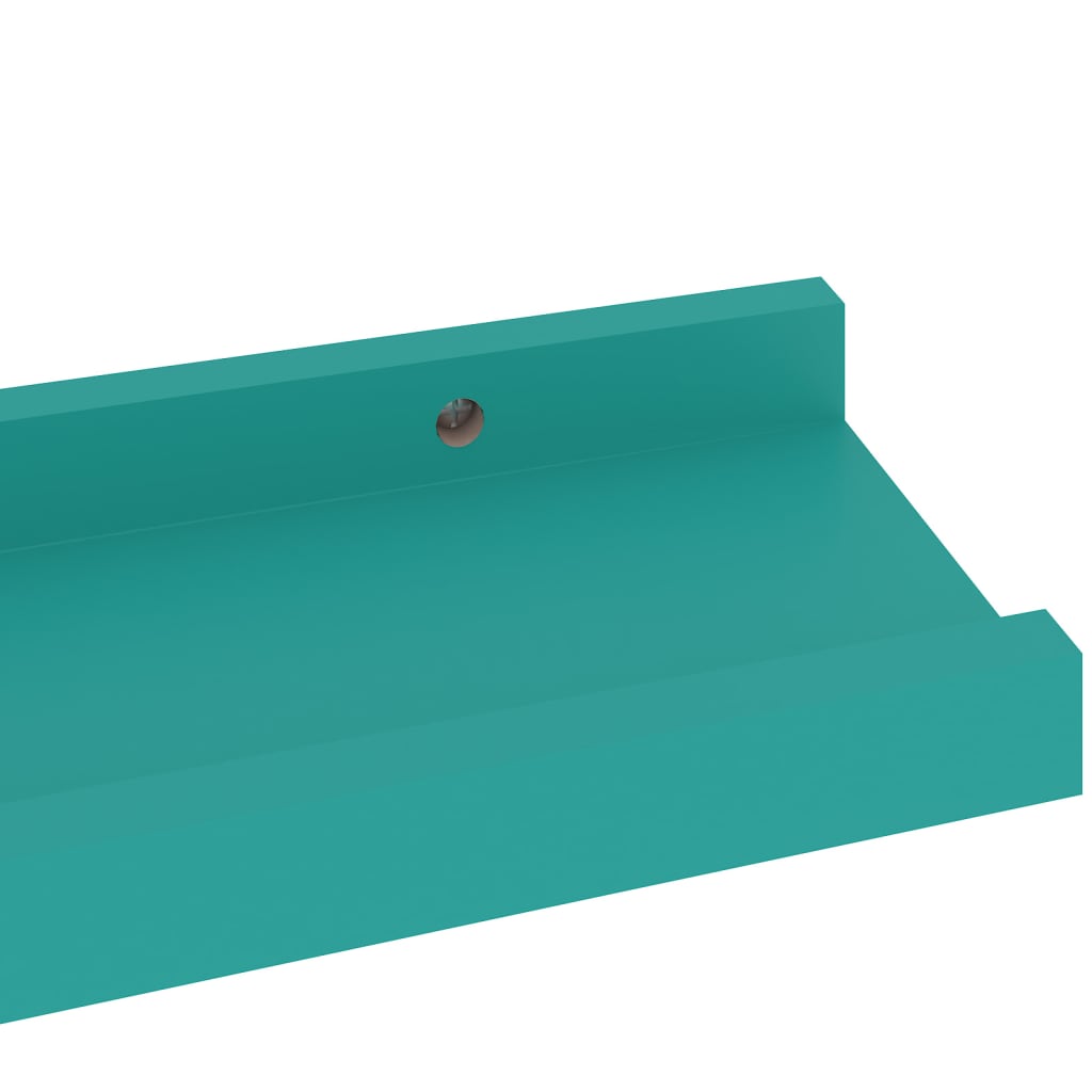 Wandregale 4 Stk. Blau 40x9x3 cm