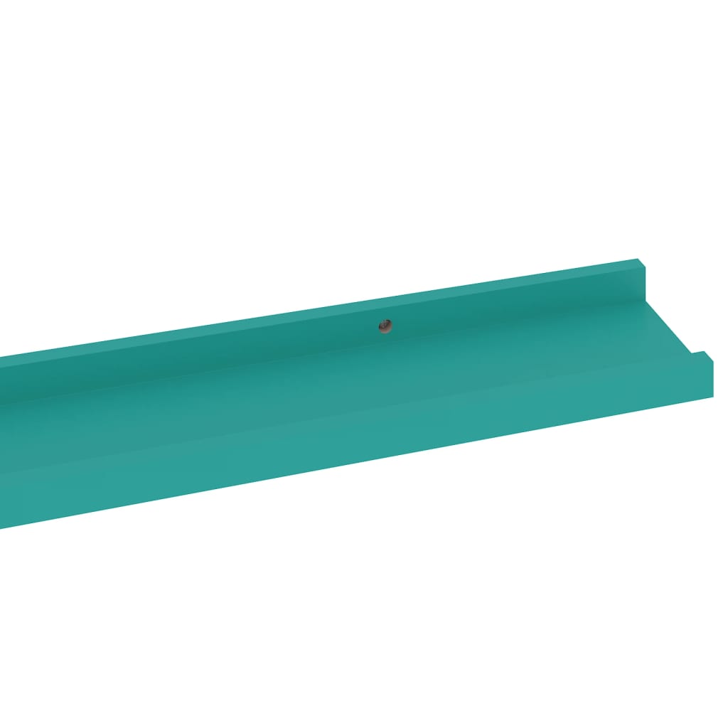 Wandregale 4 Stk. Blau 100x9x3 cm
