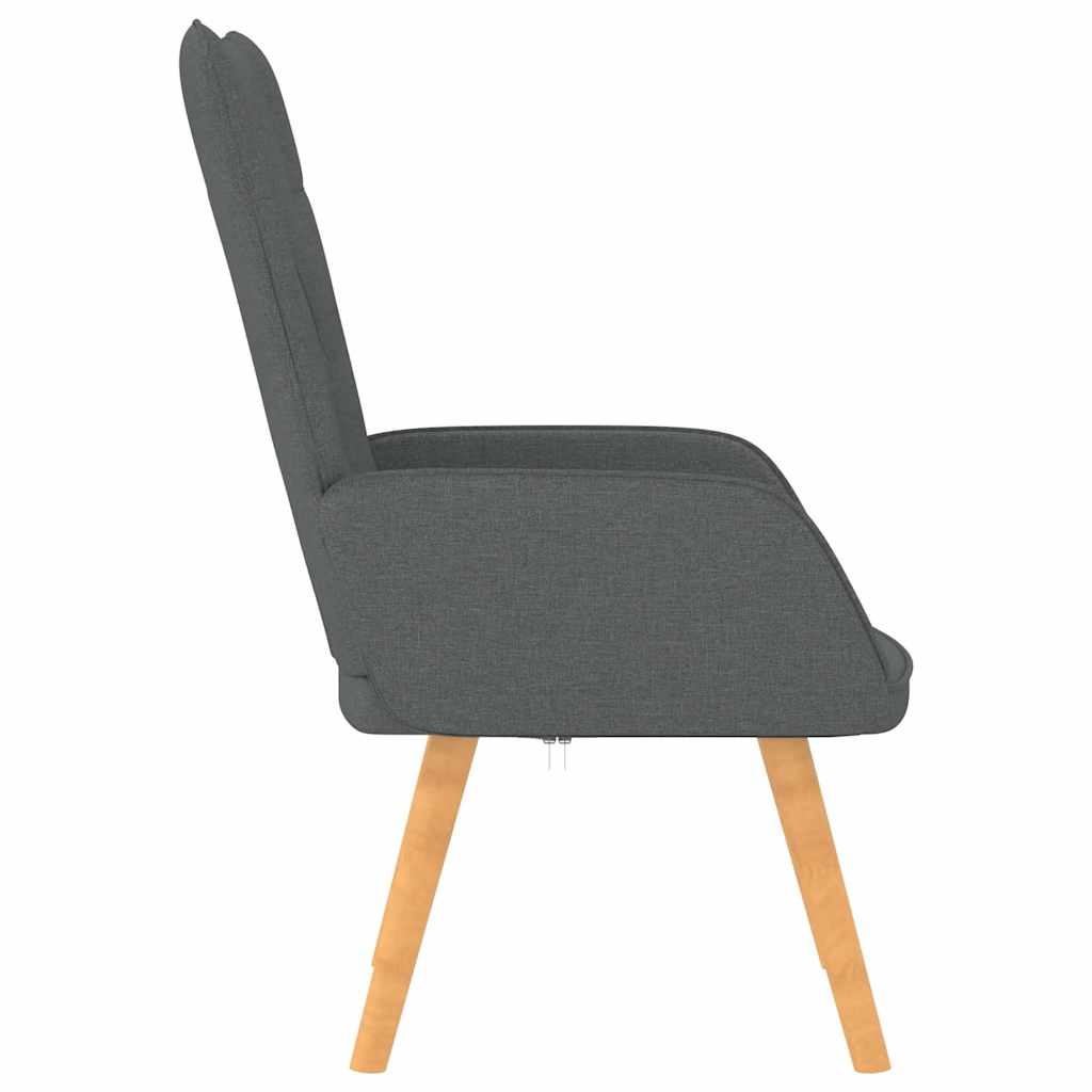 Relaxsessel Dunkelgrau Stoff