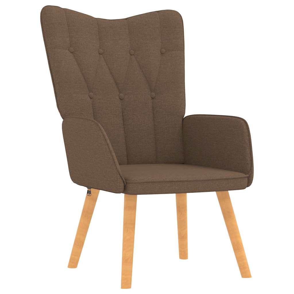 Relaxsessel Braun Stoff