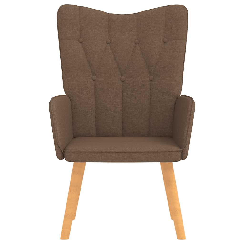Relaxsessel Braun Stoff