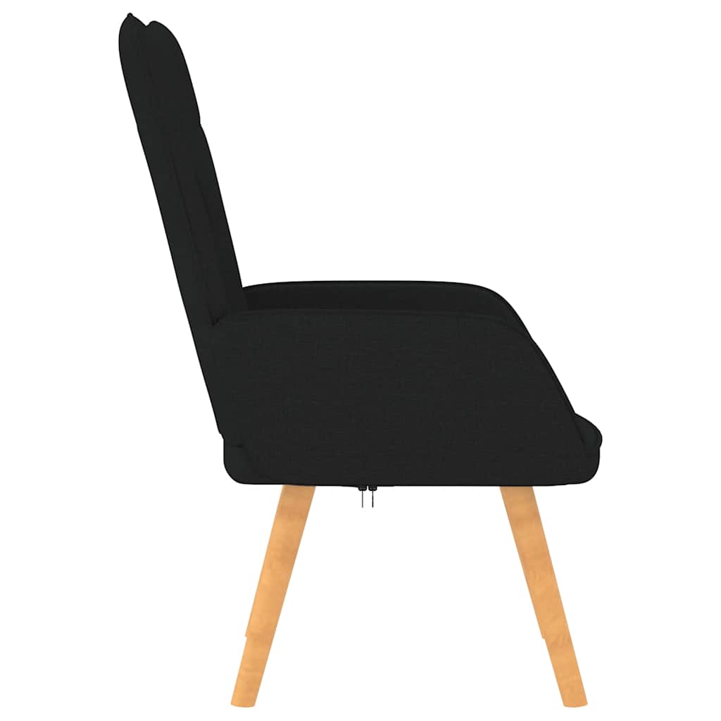Relaxsessel Schwarz Stoff