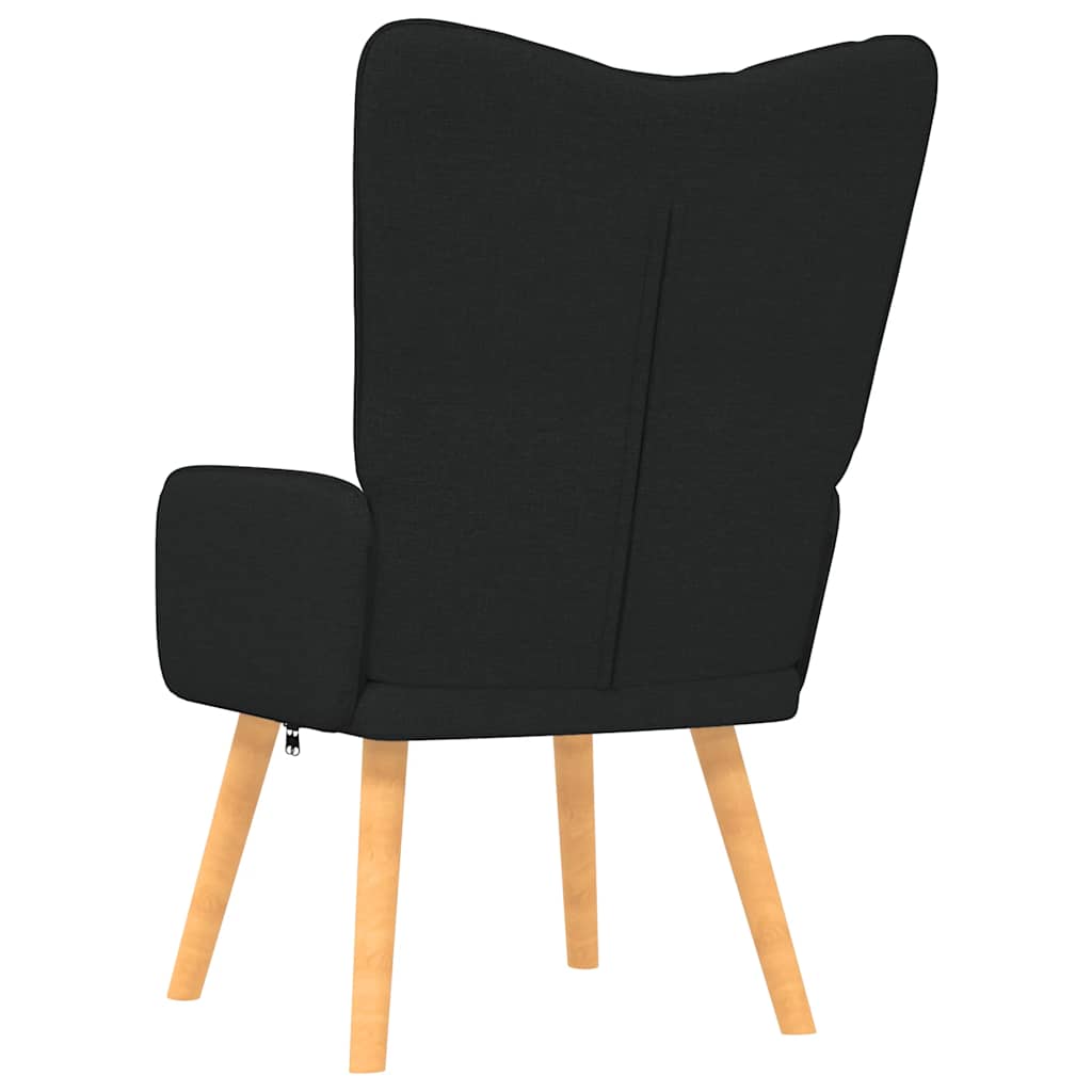 Relaxsessel Schwarz Stoff