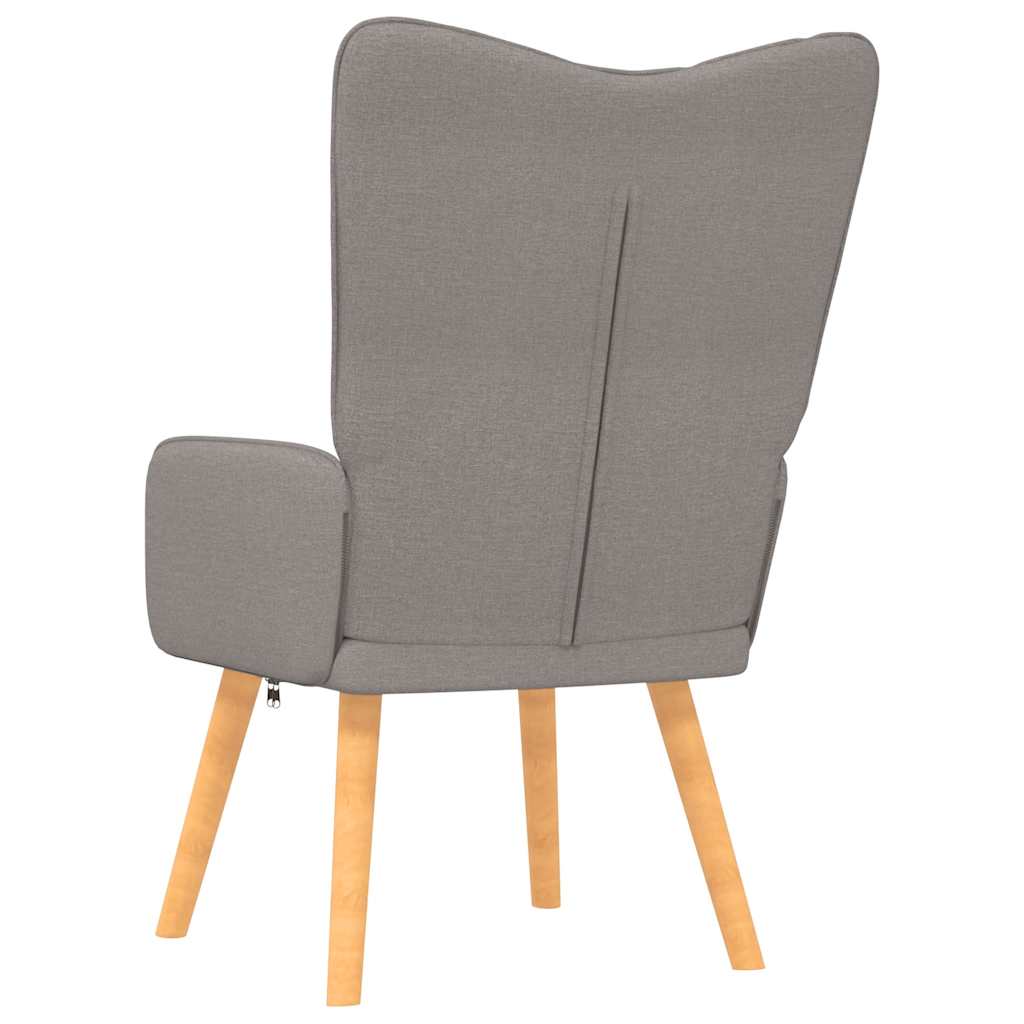 Relaxsessel Taupe Stoff
