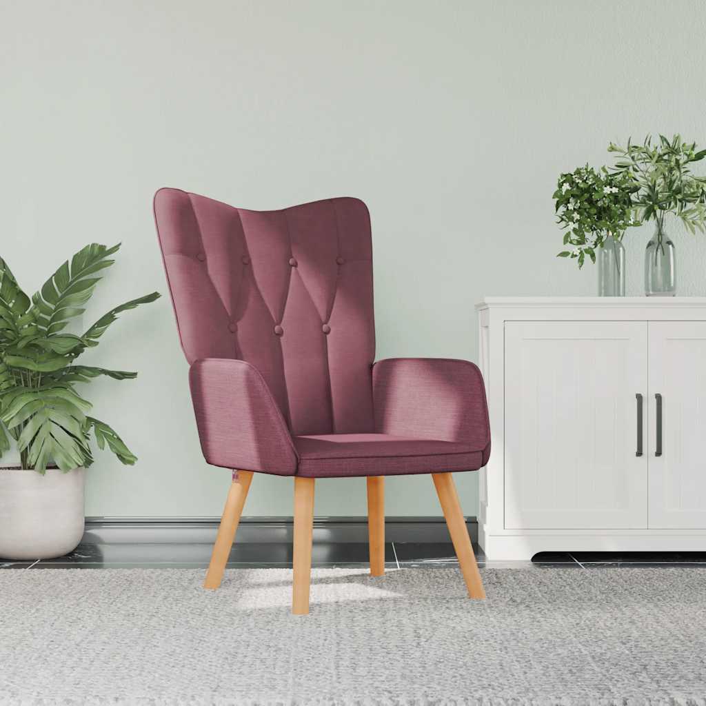 Relaxsessel Lila Stoff