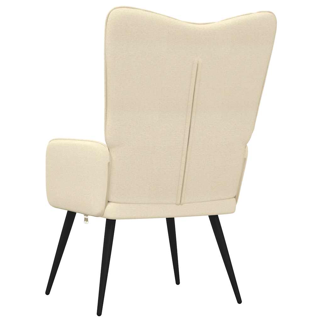 Relaxsessel Creme Stoff
